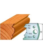 CMT 690.104 Pair of Profiled Knives for Shaper Cutters, 1-37/64-Inch Cutting Length, 5/32-Inch Thickness Shaper Cutter