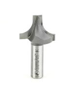 Amana tool 49706-CNC Carbide Tipped Plunge Round Over 1/2 R x 1-3/8 D x 1 Inch CH x 1/2 SHK Router Bit