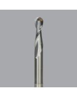 Onsrud 52-386BL Solid Carbide router, 2 flute, ballnose, upcut