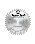 Amana tool 610400 Carbide Tipped General Purpose 10 Inch Dia x 40T ATB, 15 Deg, 5/8 Bore, Circular Saw Blade
