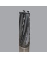 Onsrud 66-780 Solid Carbide router, 6 flute, upcut, DFC coated