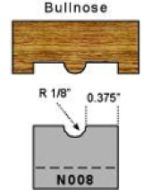 bullnose profile