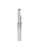 Amana 57335 Metric Solid Carbide CNC Spiral 'O' Single Flute, Plastic Cutting 8 Dia x 25 x 8 Shank x 64mm Long Down-Cut Router Bit