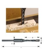 Amana 609-130 MORTISING CHISEL 1/2 DIAMETER