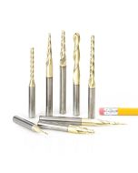 Amana S-136 8PC 3D, CARVING CNC ZrN SET