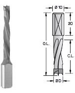 FS Tool D50F05L DOWEL DRILL