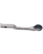 Dynabrade 11204 Contact Arm Ass'y, 1" Dia. x 3/8" W, Radiused Rubber Wheel, Loose Belt Application