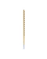 Amana tool HSS1202 Foam Cutting Bal End 1/4 D x 1/8 R x 4 CH x 1/4 SHK x 6 Inch Long Extended Reach CNC High Speed Steel (HSS) TiN Coated 4-Flute Spiral Up-Cut Router Bit