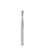 Amana tool HSS1655 HSS Spiral Aluminum Cutting Double Flute Down-Cut 1/4 D x 1 CH x 1/4 Inch SHK Router Bit