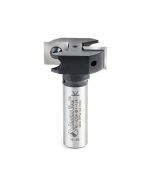 Amana tool RC-2254 CNC Insert Mini Spoilboard Surfacing, Rabbeting, Flycutter, Slab Leveler & Surface Planer 1-1/4 D x 12mm (15/32) CH x 1/2 Inch SHK Router Bit