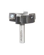 Amana tool RC-3400 CNC Insert Solid Carbide 4-Flute Face Miling, Flattening Aluminum and Non-Ferrous Metals 2-31/64 Dia x 15mm x 1/2 Inch Shank End Mil / Router Bit