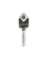 Amana tool RC-45716 SC Insert V-Groove 90 Deg. Folding for Aluminum Composite Material (ACM) Panels Like Alucobond, Dibond, 0.090 Tip Cut Width 43/64 D x 1/4 Inch SHK Router Bit