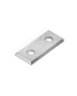 Amana tool RCK-444 Solid Carbide ACM & Thin Alum. Material Insert Replacement Knife 28 x 12 x 1.5mm with 2mm Flat Tip