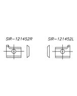 SOUTHEAST TOOL SIR-121452L-2 12 x 14.5 x 2 Insert x 2mm Rad on left side(pk 10)