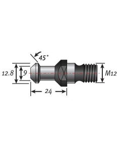 Techniks 49001-45 Colombo ISO30 Ball Style for RS
Spindles