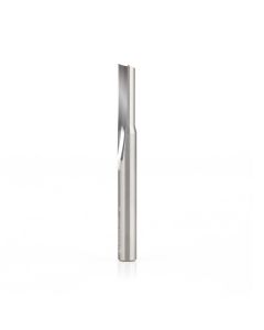 Amana 43534 Solid Carbide Single 'O' Flute Straight Grind Aluminum Cutting 1/4 Dia x 3/4 x 1/4 Inch Shank