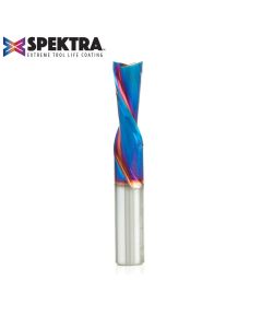 Amana 46203-K Solid Carbide Spektra™ Extreme Tool Life Coated Spiral Plunge 3/8 Dia x 1 x 3/8 Inch Shank