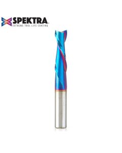Amana 46420-K Solid Carbide Spektra™ Extreme Tool Life Coated Spiral Plunge 3/8 Dia x 1-1/4 x 3/8 Inch Shank