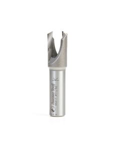 Amana 55217 Carbide Tipped Plug Cutter for Drill Press 5/8 Dia x 1/2 x 1/2 Inch Shank