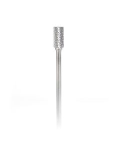 Amana BURS-105 Solid Carbide Cylindrical Shape with No End Cut 1/2 Dia x 1 x 1/4 Shank Double Cut SA Burr Bit for Die-Grinders