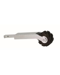Dynabrade 15375 Contact Arm Ass'y, 1" (25 mm) Dia. x 2" (51 mm) W, Serrated Wheel